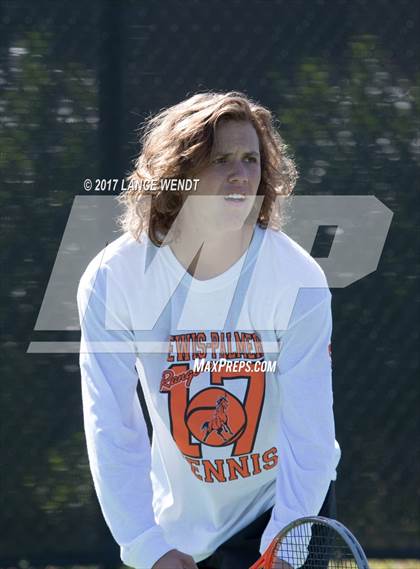 Thumbnail 2 in Golden v Lewis Palmer (CHSAA 4A Region 1 1 Doubles) photogallery.