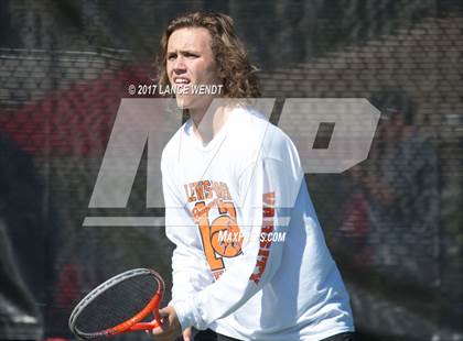 Thumbnail 1 in Golden v Lewis Palmer (CHSAA 4A Region 1 1 Doubles) photogallery.