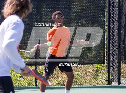 Thumbnail 1 in Golden v Lewis Palmer (CHSAA 4A Region 1 1 Doubles) photogallery.