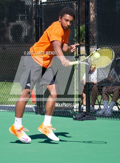 Thumbnail 3 in Golden v Lewis Palmer (CHSAA 4A Region 1 1 Doubles) photogallery.