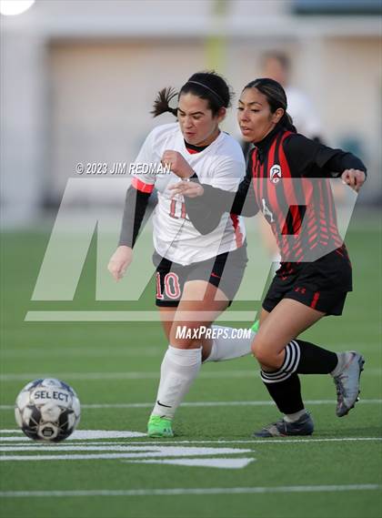 Thumbnail 1 in Greenville vs  Gainesville(Caddo Mills Winter Classic) photogallery.