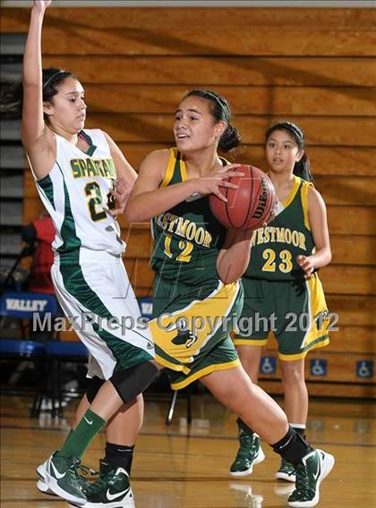 Thumbnail 2 in Westmoor vs. Davis (Coaches vs. Cancer) photogallery.