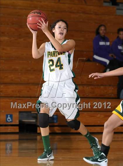 Thumbnail 3 in Westmoor vs. Davis (Coaches vs. Cancer) photogallery.