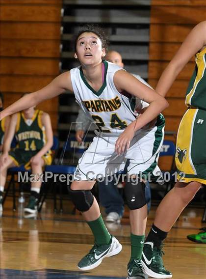 Thumbnail 2 in Westmoor vs. Davis (Coaches vs. Cancer) photogallery.