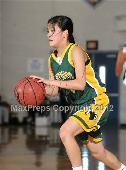 Thumbnail 3 in Westmoor vs. Davis (Coaches vs. Cancer) photogallery.