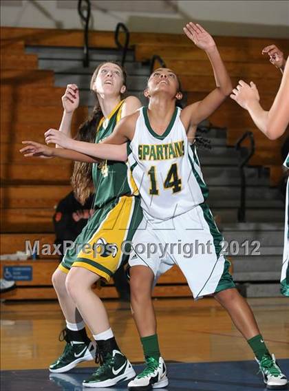 Thumbnail 3 in Westmoor vs. Davis (Coaches vs. Cancer) photogallery.