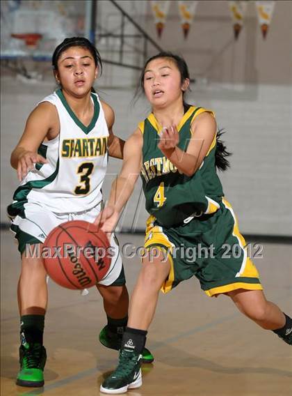 Thumbnail 1 in Westmoor vs. Davis (Coaches vs. Cancer) photogallery.
