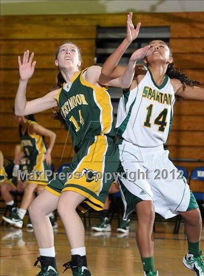 Thumbnail 1 in Westmoor vs. Davis (Coaches vs. Cancer) photogallery.