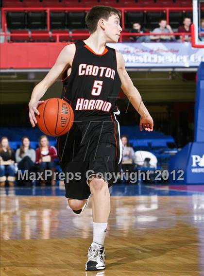 Thumbnail 2 in Albertus Magnus vs. Croton-Harmon (Class B Semifinal) photogallery.