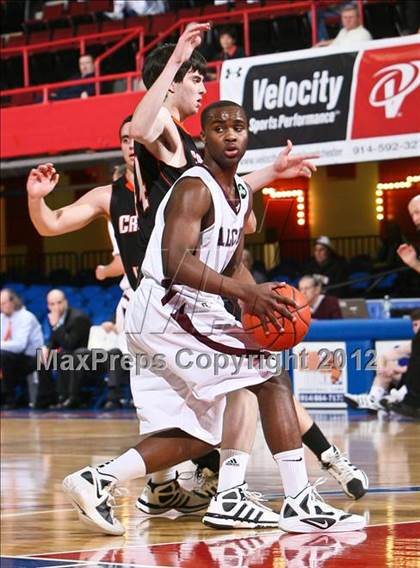 Thumbnail 3 in Albertus Magnus vs. Croton-Harmon (Class B Semifinal) photogallery.