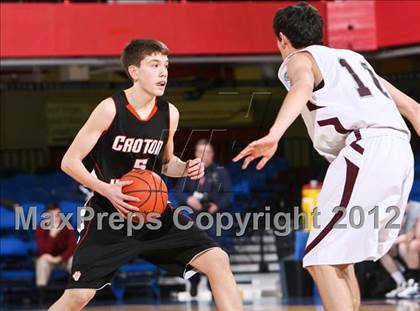 Thumbnail 3 in Albertus Magnus vs. Croton-Harmon (Class B Semifinal) photogallery.
