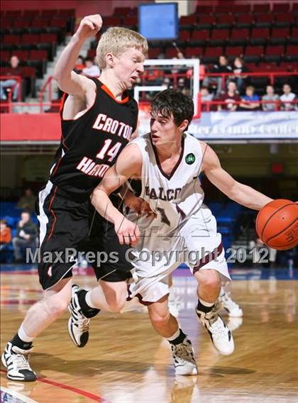 Thumbnail 3 in Albertus Magnus vs. Croton-Harmon (Class B Semifinal) photogallery.