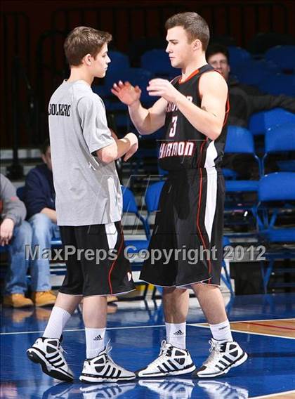 Thumbnail 3 in Albertus Magnus vs. Croton-Harmon (Class B Semifinal) photogallery.