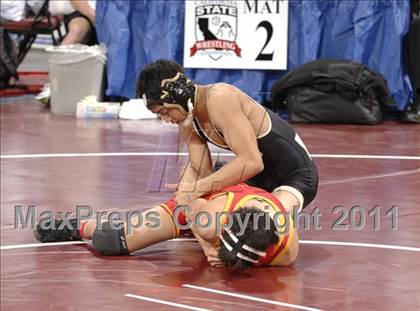 Thumbnail 3 in CIF State Boys Wrestling Championships (Round 2) photogallery.