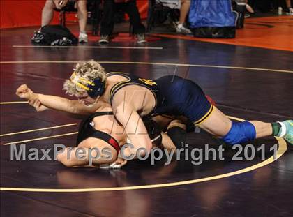 Thumbnail 1 in CIF State Boys Wrestling Championships (Round 2) photogallery.