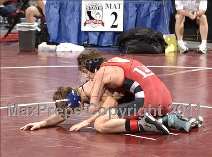 Thumbnail 2 in CIF State Boys Wrestling Championships (Round 2) photogallery.