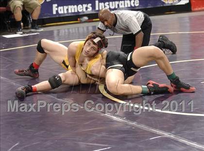 Thumbnail 2 in CIF State Boys Wrestling Championships (Round 2) photogallery.