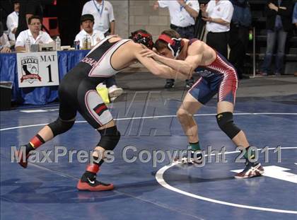 Thumbnail 1 in CIF State Boys Wrestling Championships (Round 2) photogallery.