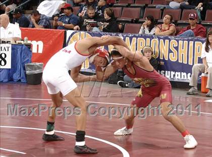 Thumbnail 1 in CIF State Boys Wrestling Championships (Round 2) photogallery.