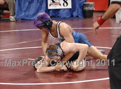 Thumbnail 1 in CIF State Boys Wrestling Championships (Round 2) photogallery.