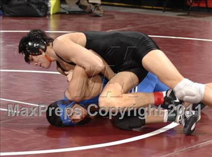 Thumbnail 1 in CIF State Boys Wrestling Championships (Round 2) photogallery.