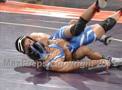 Thumbnail 2 in CIF State Boys Wrestling Championships (Round 2) photogallery.