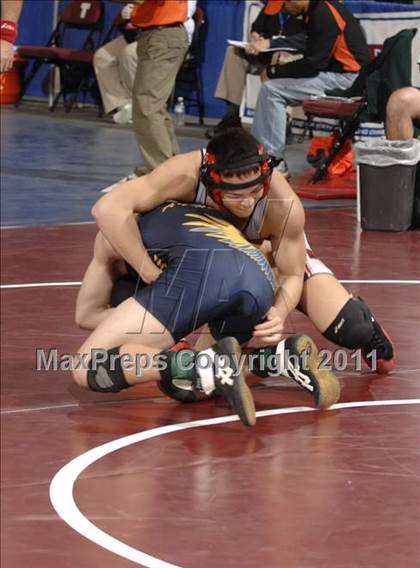 Thumbnail 3 in CIF State Boys Wrestling Championships (Round 2) photogallery.