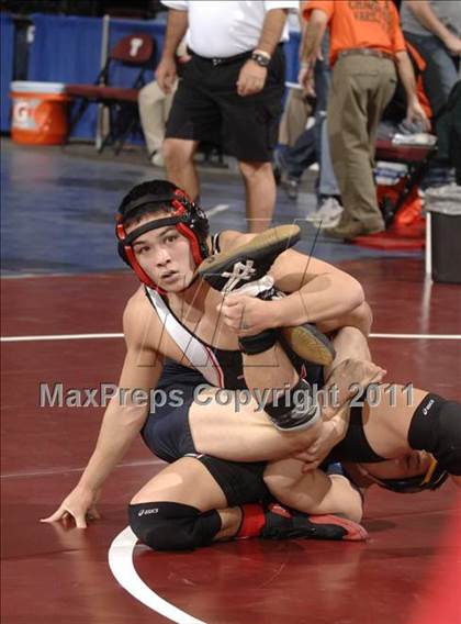 Thumbnail 1 in CIF State Boys Wrestling Championships (Round 2) photogallery.