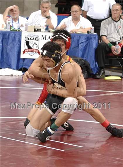 Thumbnail 2 in CIF State Boys Wrestling Championships (Round 2) photogallery.