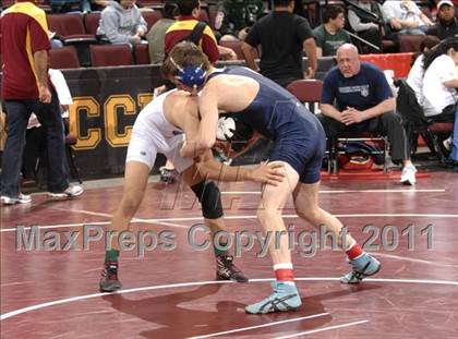 Thumbnail 3 in CIF State Boys Wrestling Championships (Round 2) photogallery.