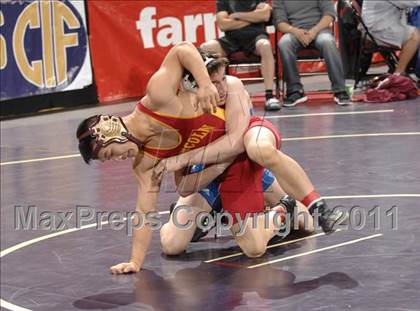 Thumbnail 2 in CIF State Boys Wrestling Championships (Round 2) photogallery.