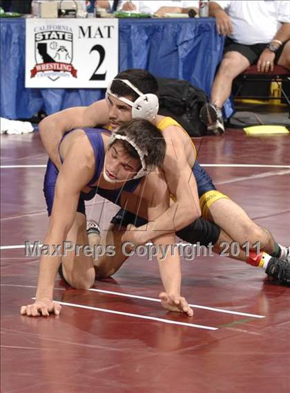 Thumbnail 2 in CIF State Boys Wrestling Championships (Round 2) photogallery.