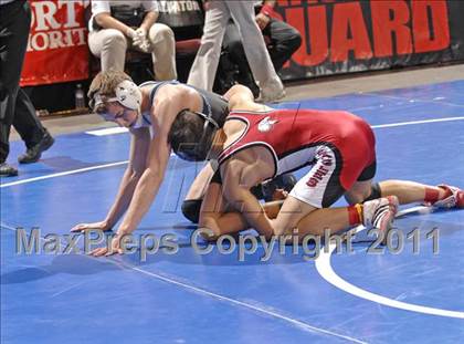 Thumbnail 2 in CIF State Boys Wrestling Championships (Round 2) photogallery.