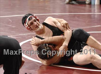 Thumbnail 2 in CIF State Boys Wrestling Championships (Round 2) photogallery.