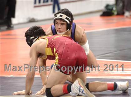 Thumbnail 3 in CIF State Boys Wrestling Championships (Round 2) photogallery.