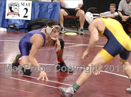 Thumbnail 1 in CIF State Boys Wrestling Championships (Round 2) photogallery.