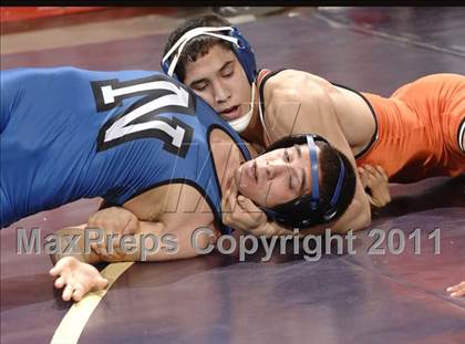Thumbnail 1 in CIF State Boys Wrestling Championships (Round 2) photogallery.