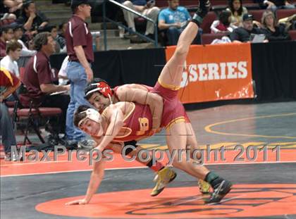 Thumbnail 2 in CIF State Boys Wrestling Championships (Round 2) photogallery.