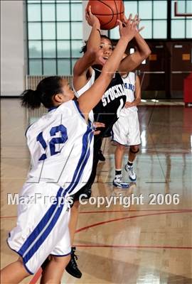 Thumbnail 2 in Stockdale vs. Eastlake (SD Winter Showcase) photogallery.