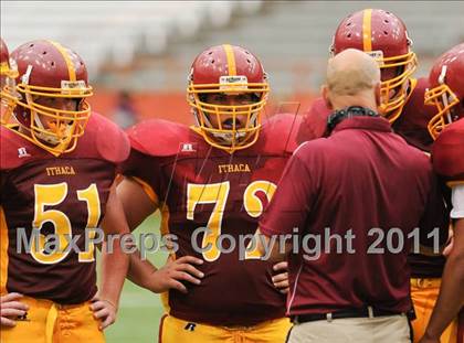Thumbnail 3 in Ithaca vs. Rochester-East (Syracuse Kickoff Classic) photogallery.