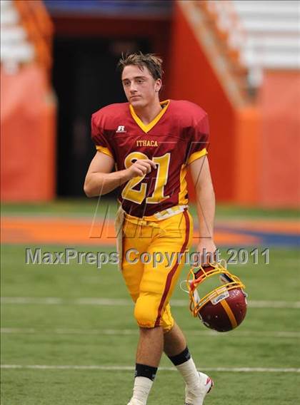 Thumbnail 2 in Ithaca vs. Rochester-East (Syracuse Kickoff Classic) photogallery.