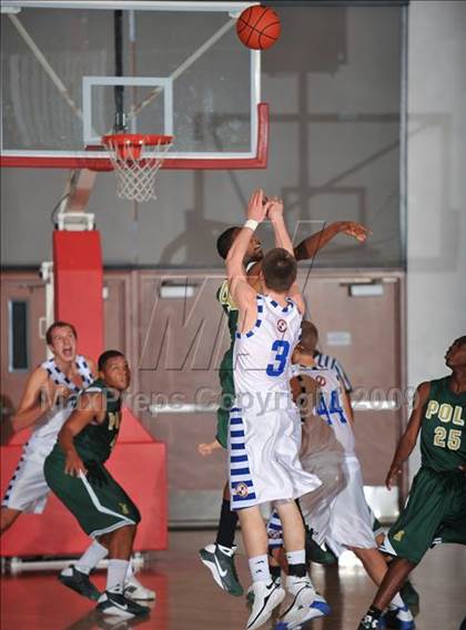Thumbnail 1 in Poly vs Bingham (MaxPreps Holiday Classic) photogallery.