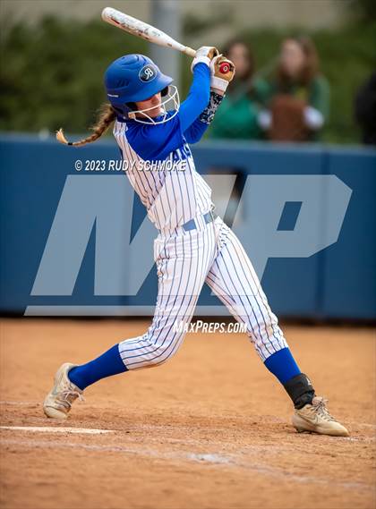 Thumbnail 2 in Poway vs. Rancho Bernardo (CIF Softball Open Division Finals @ UCSD) photogallery.