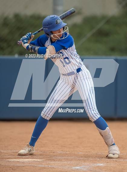 Thumbnail 3 in Poway vs. Rancho Bernardo (CIF Softball Open Division Finals @ UCSD) photogallery.