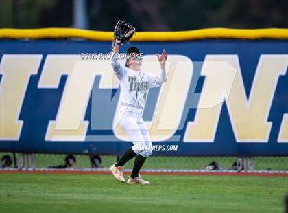 Thumbnail 2 in Poway vs. Rancho Bernardo (CIF Softball Open Division Finals @ UCSD) photogallery.