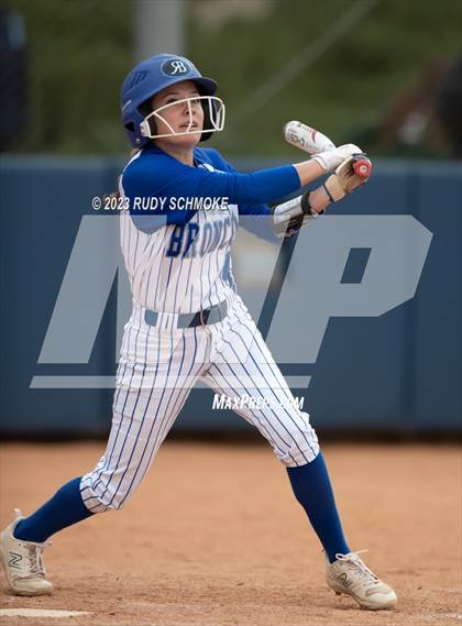 Thumbnail 2 in Poway vs. Rancho Bernardo (CIF Softball Open Division Finals @ UCSD) photogallery.
