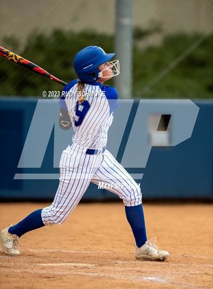 Thumbnail 1 in Poway vs. Rancho Bernardo (CIF Softball Open Division Finals @ UCSD) photogallery.
