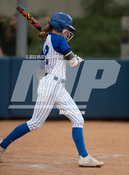 Thumbnail 1 in Poway vs. Rancho Bernardo (CIF Softball Open Division Finals @ UCSD) photogallery.