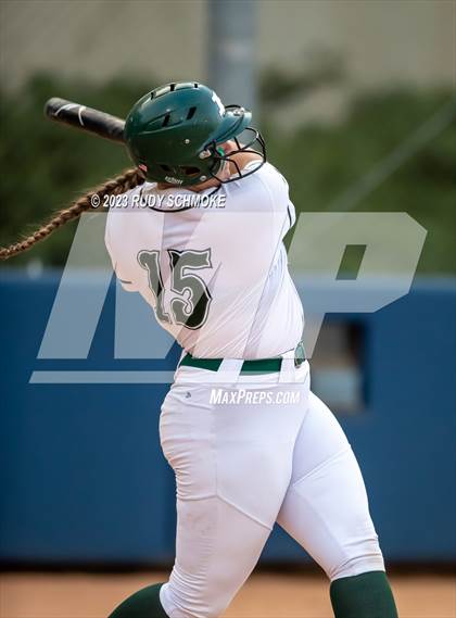 Thumbnail 3 in Poway vs. Rancho Bernardo (CIF Softball Open Division Finals @ UCSD) photogallery.