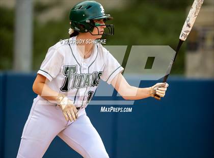 Thumbnail 1 in Poway vs. Rancho Bernardo (CIF Softball Open Division Finals @ UCSD) photogallery.